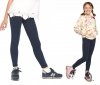 Legginsy dziewczęce zimowe getry dla dzieci Amelia granat